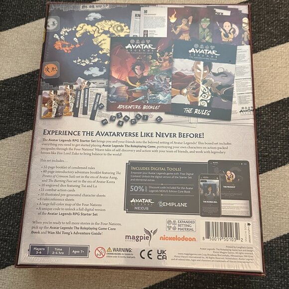 Avatar Legends Role Playing Game (RPG) Starter Set - Picture 2 of 2